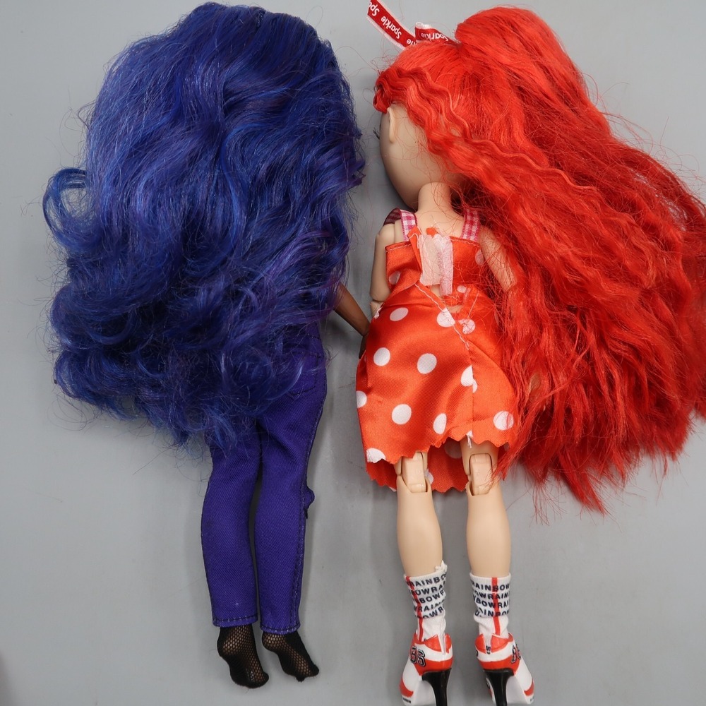 2 Rainbow High Cheer Ruby & Krystal Bailey 11" Articulated Fashion Doll Lot - Picture 7 of 7
